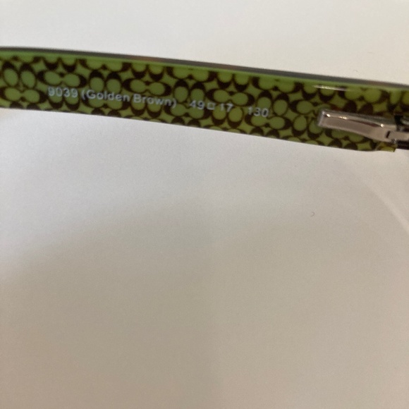 Coach HC5006 Summer Eyeglasses - Golden Brown, with Case - Picture 4 of 11